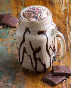 Caribbean chocolate shake