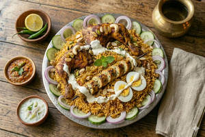 Arabic Mandi Rice Chicken