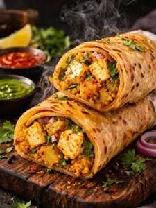 Kashmiri Chaap Rumali Roti Roll