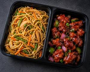Mix Fried Rice + Chilly Chicken Gravy