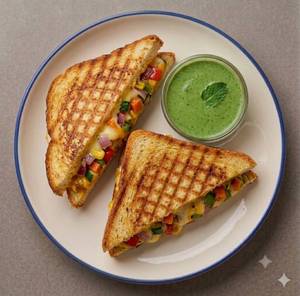 Veg cheese grilled sandwich