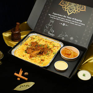 Nawabi Chicken Dum Biryani Feast With Jalebi & Rabdi(serves 4-5)