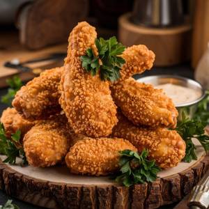 Crispy Chicken Wings (5 Pcs)