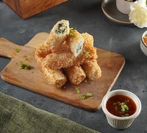 Paneer & Spinach Cigar Rolls