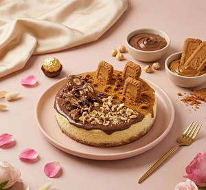 Newyork Nutella Ferrero & Biscoff Cheesecake