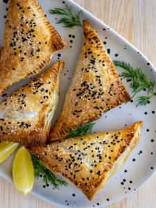 Spinach Cheese Triangles