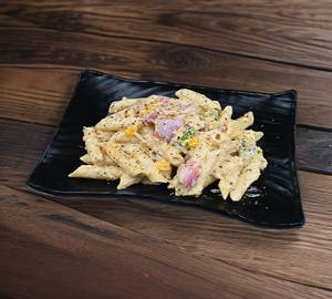 White cheese pasta