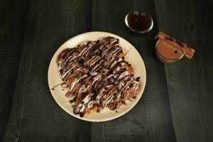 DARK AND WHITE CHOCOLATE FUSION Mini Pancakes