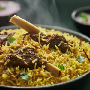 Mutton Briyani  (Half)
