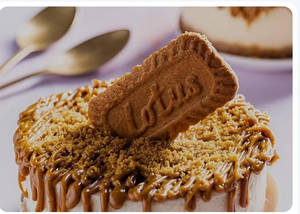 Lotus Biscoff Cheesecake (250gm) (no Greetings Customization)
