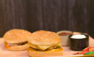 2 Aloo Tikki + Fries