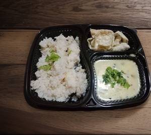 Jain Kadhi Chawal Papad