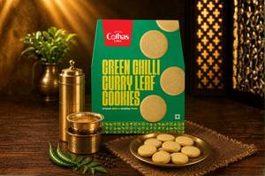 Green Chilly Curry Leaves Cookies (Box)