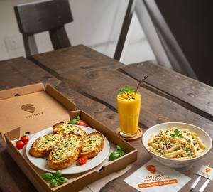 Herbs Bread & Pasta Combo