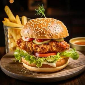 Crispy Paneer Burger