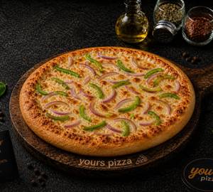 Onion And Capsicum Pizza