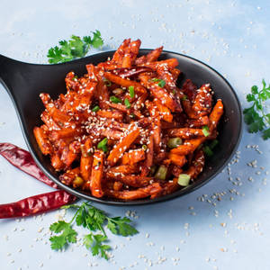 Honey Chilli Potato