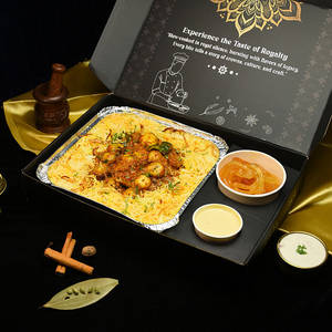 Smoky Mushroom Dum Biryani Feast With Jalebi & Rabdi(serves 4-5)