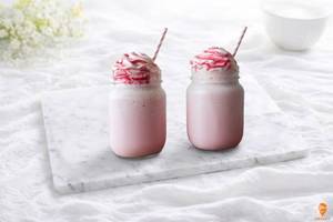 Strawberry and Bubblegum Milkshake