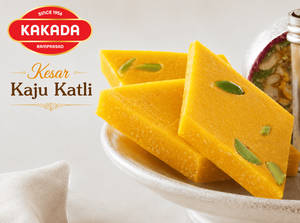 Kesar Kaju Katli