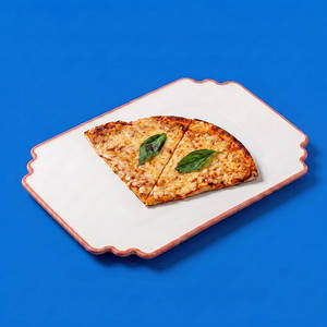 Thin Crust Margherita Pizza By Slice