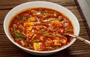 Paneer Chilly gravy 