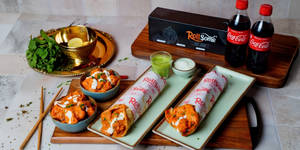 2 Butter Chicken Roll + 2 Coke [250Ml]