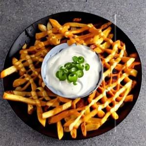 Thousand Island Loaded Fries
