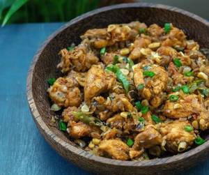 Garlic chicken dry