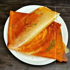 Schezwan mushroom dosa