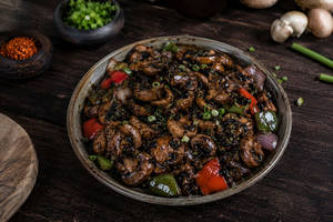 Mushroom Black Bean Sauce