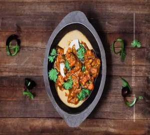 Chilli Soya Chaap Dry