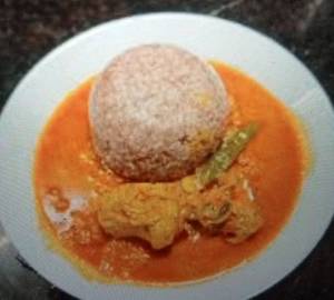 Ragi Kali (Ragi Sangati) 500Ml  With Chicken Curry 250Ml