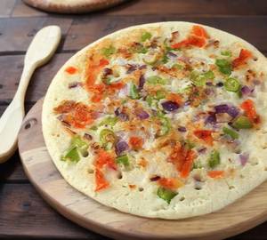 Capsicum Onion Uttapam