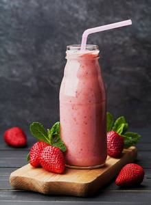 Strawberry Milk Shake