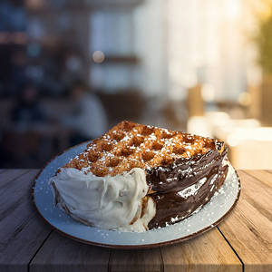 Day & Night Waffle Sandwich