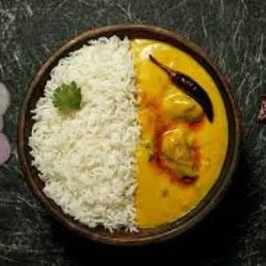 Kadhi With Rice