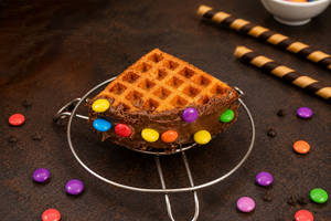 Gems Waffle Sandwich