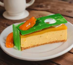 Mango Cheese Cake Slice