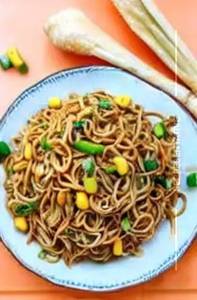 Mushroom Corn Noodles