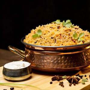 Plain Biryani + Free Dessert