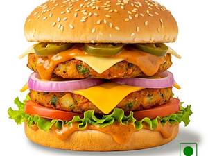 Signature Veg Stack Burger