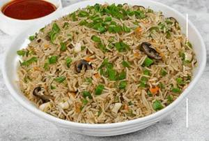 Mushroom Fried Rice