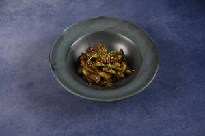 Firecracker Garlic Edamame