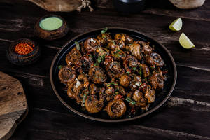 Chili Garlic Mushroom Dry