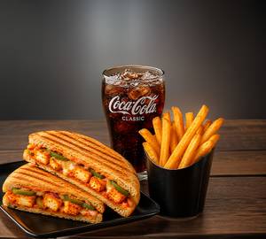 Combo 1 : Panini Paneer + French Fries + Coke