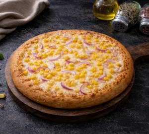 corn onion pizza