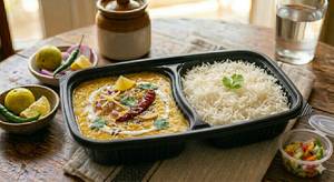 Dal Makhani  And Rice