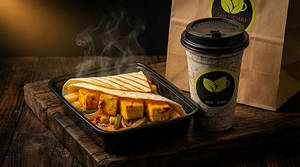 Paneer Makhni Wrap & Oreo Shake