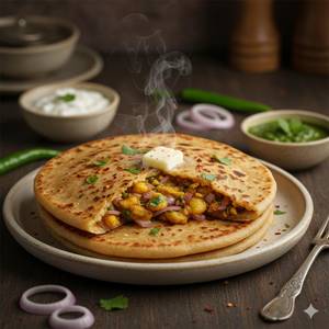 2 aloo paratha